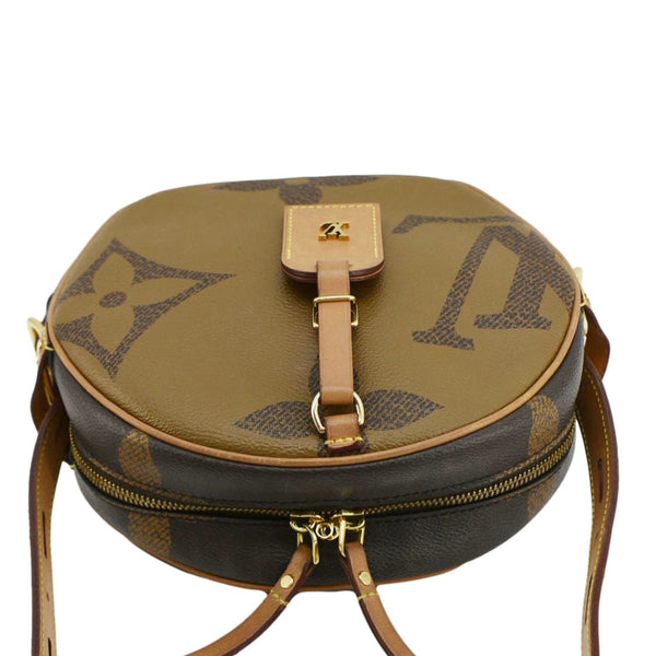LOUIS VUITTON Boite Chapeau Souple Monogram Canvas Shoulder Bag Brown