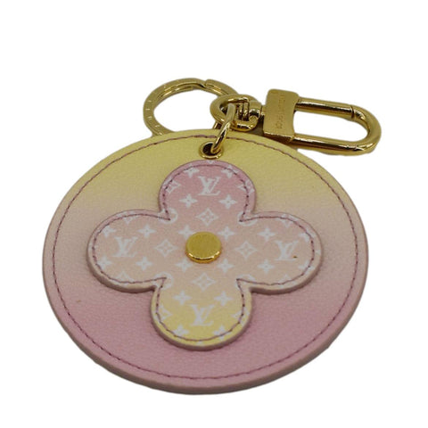LOUIS VUITTON By the Pool Illustre Monogram Canvas Key Charm Light Pink