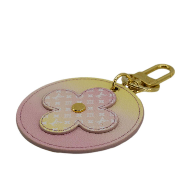 LOUIS VUITTON By the Pool Illustre Monogram Canvas Key Charm Light Pink