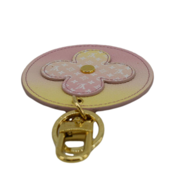LOUIS VUITTON By the Pool Illustre Monogram Canvas Key Charm Light Pink