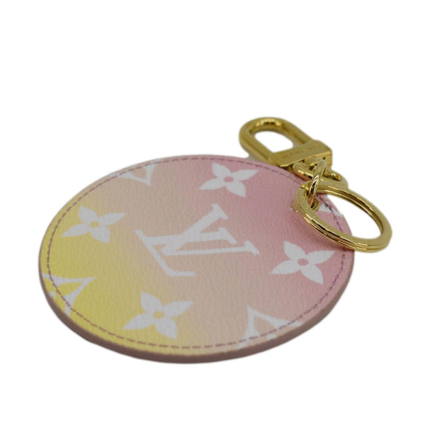 LOUIS VUITTON By the Pool Illustre Monogram Canvas Key Charm Light Pink