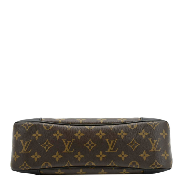 LOUIS VUITTON Odeon MM Monogram Canvas Shoulder Bag Brown