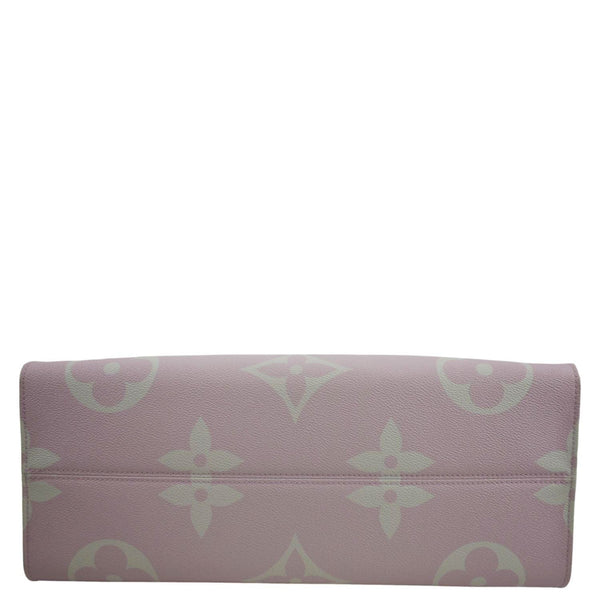 LOUIS VUITTON Escale Onthego GM Monogram Shoulder Bag Pastel Pink
