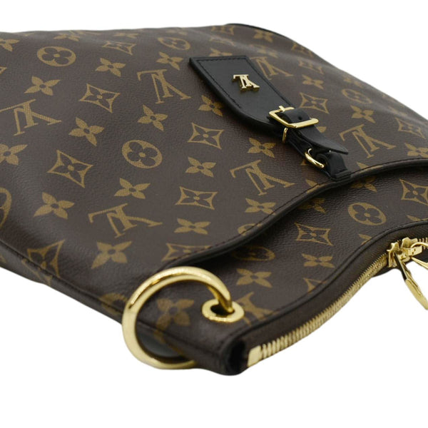 LOUIS VUITTON Odeon MM Monogram Canvas Shoulder Bag Brown