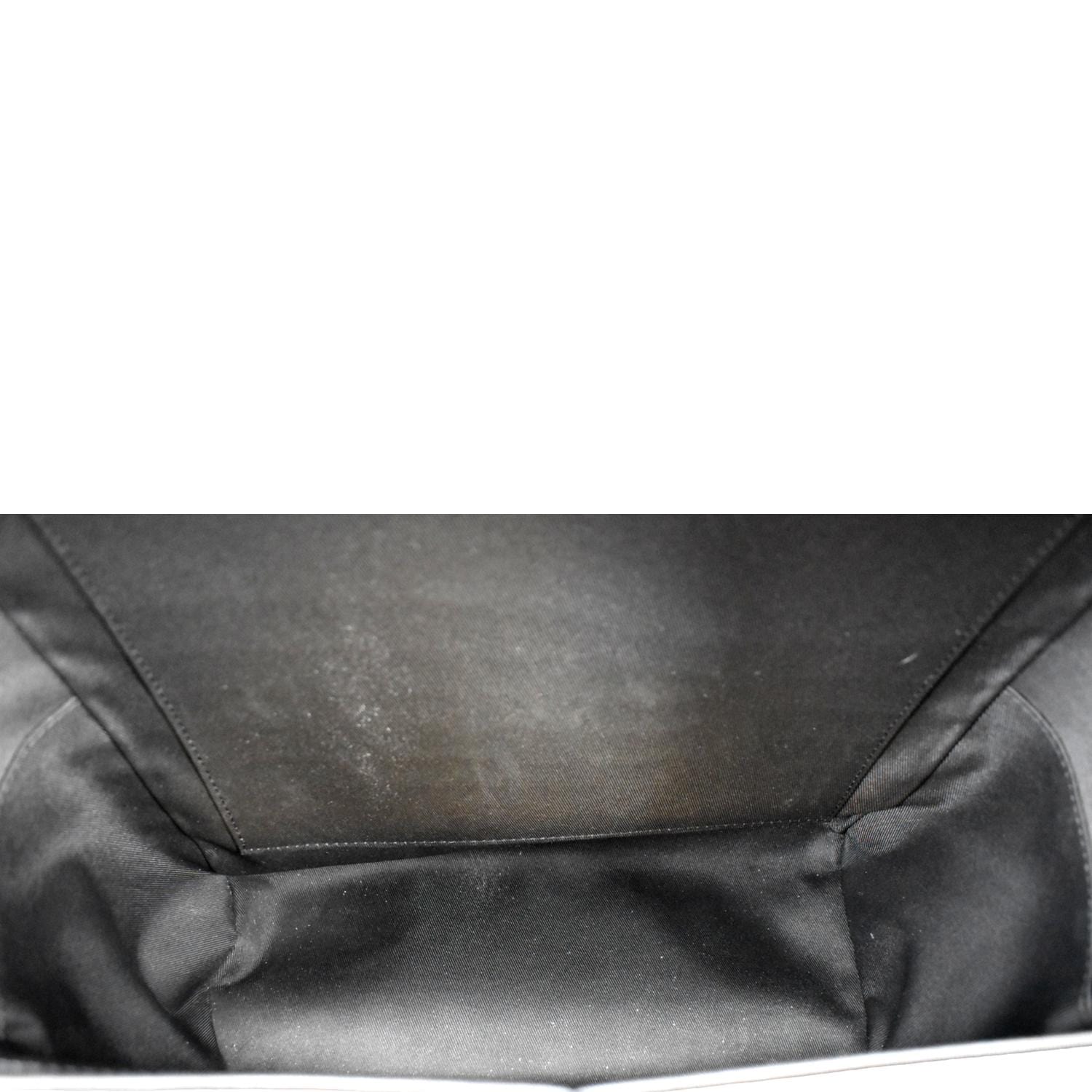 LOUIS VUITTON Aerogram Takeoff Tote Bag Leather Black M57308 LV Purse  90184600