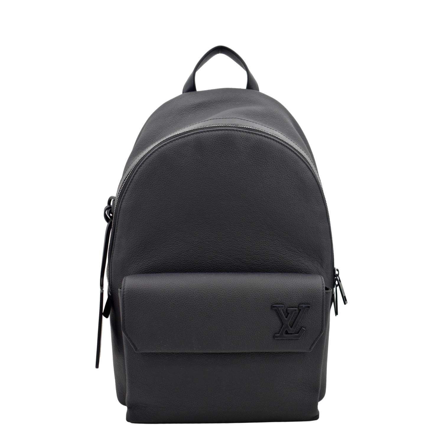 Louis Vuitton, Bags, Louis Vuitton Takeoff Aerogram Grained Leather  Backpack Black New