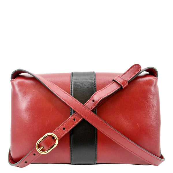 GUCCI Arli Small Leather Shoulder Bag Red 550129
