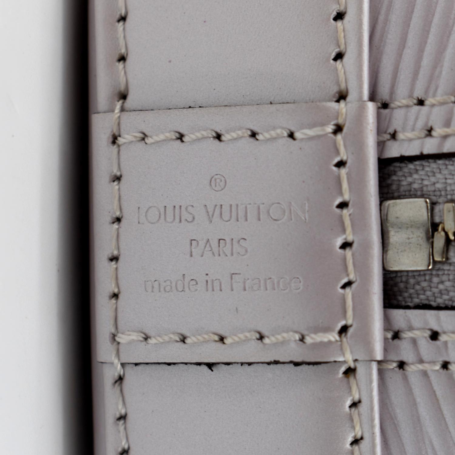 Louis Vuitton SOLD OUT Bleuet Blue Epi Jacquard Alma BB Crossbody