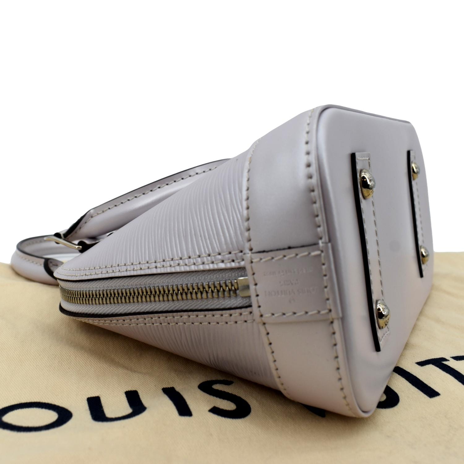 Louis Vuitton Epi Leather Cross Body Handbag Alma BB Noir Article