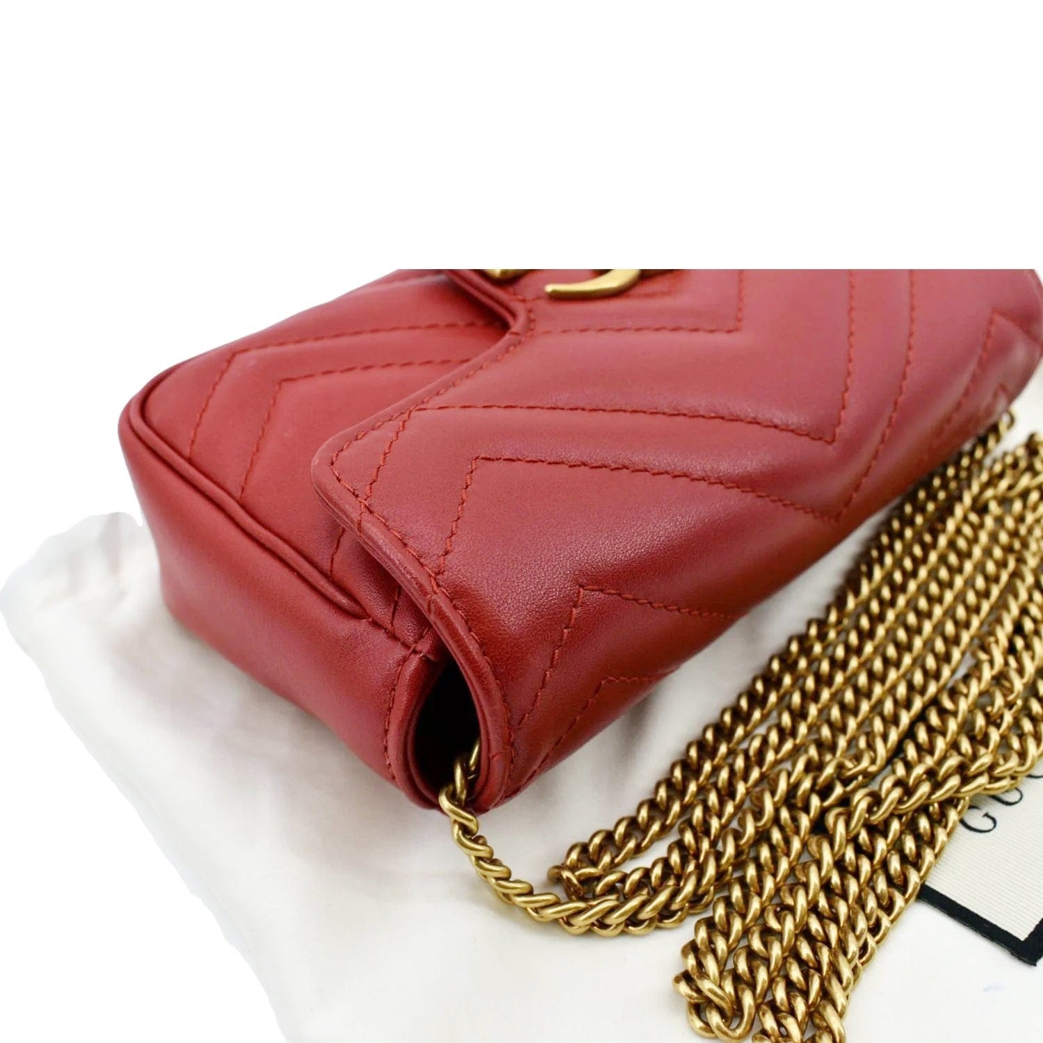 GUCCI-GG-Marmont-Leather-Super-Mini-Shoulder-Bag-Pink-476433