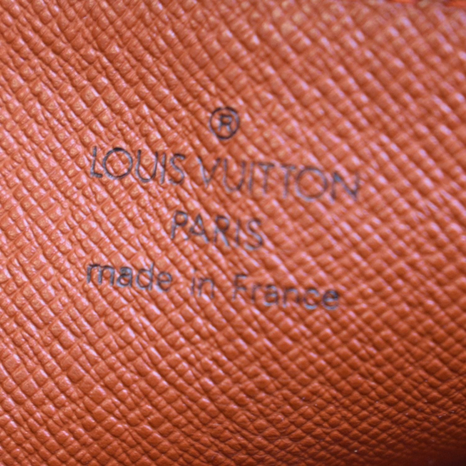 Louis Vuitton Papillon Ebene Bag Dark brown Cotton ref.438398