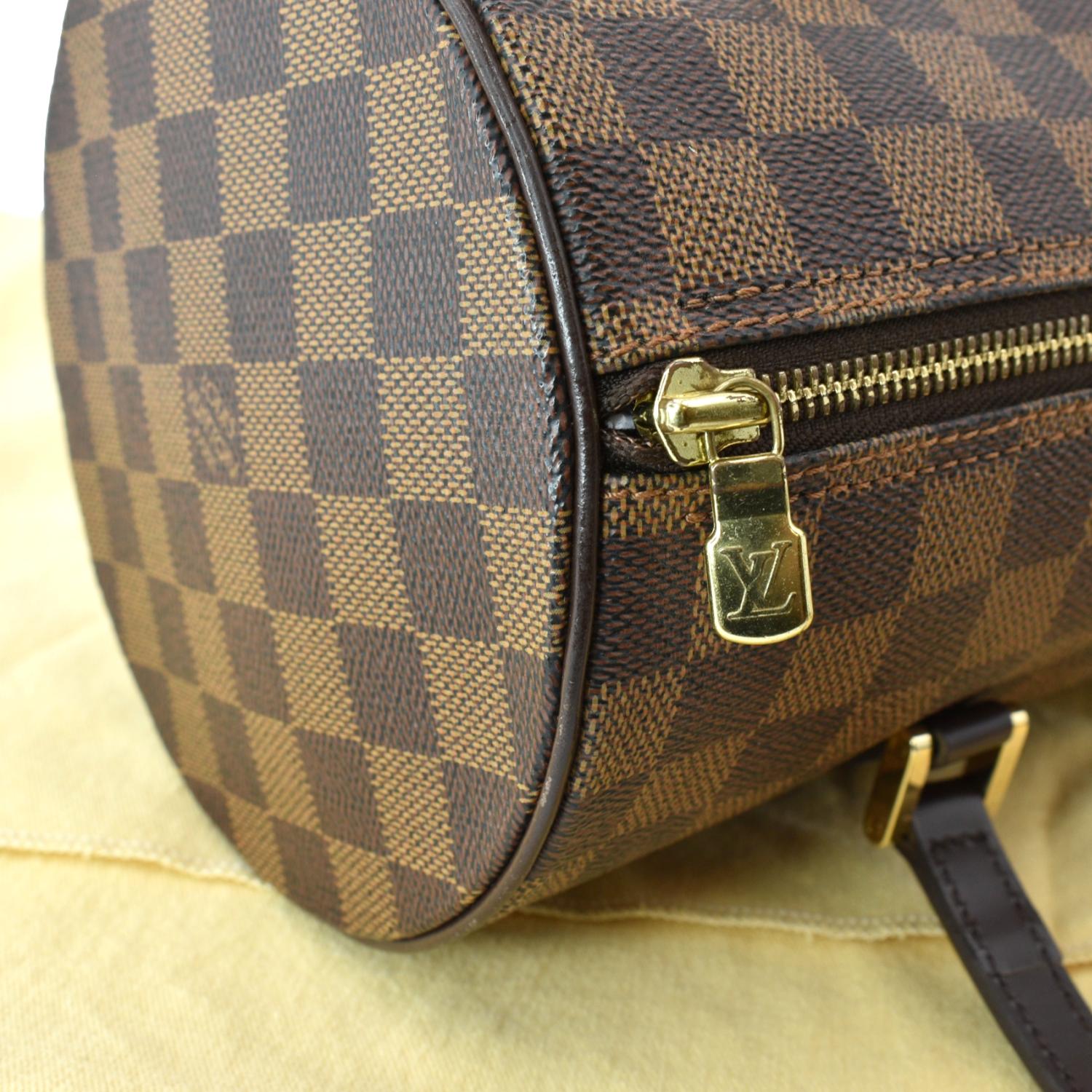 Louis Vuitton Papillon Damier Ebene Shoulder Handbag