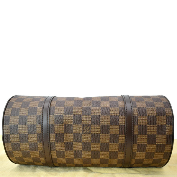 LOUIS VUITTON Papillon Damier Ebene Shoulder Bag Brown