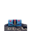Gucci Floral Print Sylvie Continental Wallet 476084