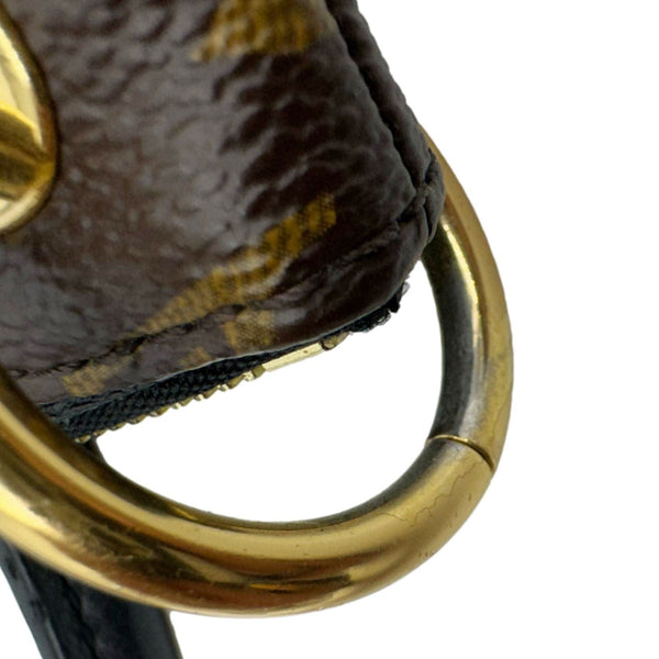 LOUIS VUITTON Pallas BB Monogram Canvas Shoulder Bag Black