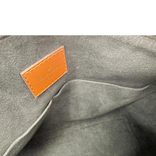 LOUIS VUITTON V MM Monogram Canvas Tote Bag Black