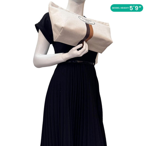 GOYARD Necessaire Canvas Organizer Pouch Off White