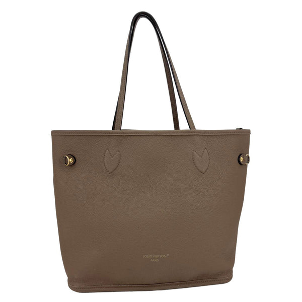 LOUIS VUITTON Neverfull MM Inside Out Monogram Canvas Tote Bag Brown
