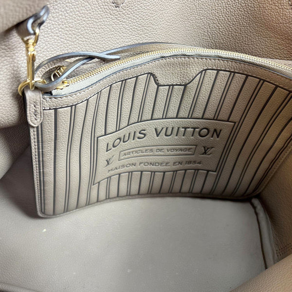 LOUIS VUITTON Neverfull MM Inside Out Monogram Canvas Tote Bag Brown