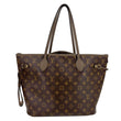 LOUIS VUITTON Neverfull MM Inside Out Monogram Canvas Tote Bag Brown