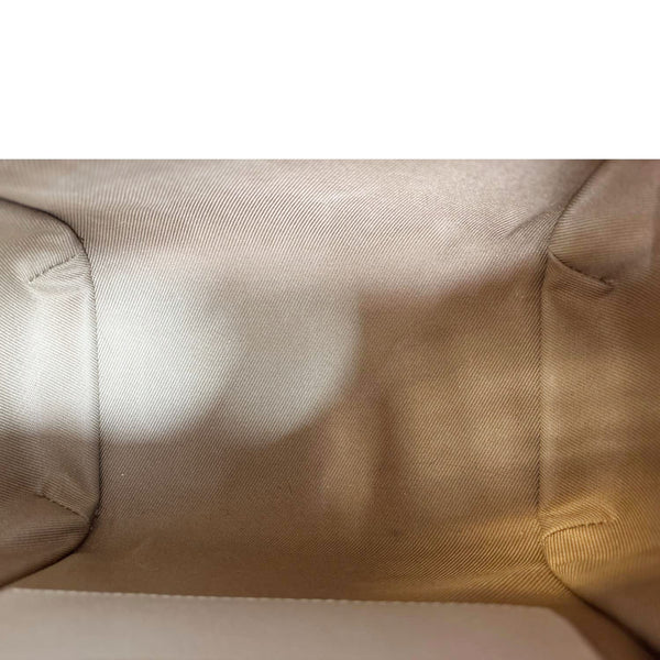 BURBERRY Banwell Mini Calfskin Leather Tote Bag Beige