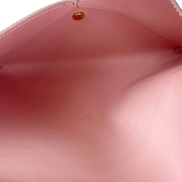 LOUIS VUITTON Kirigami Pochette Large Monogram Canvas Clutch Rose Ballerine