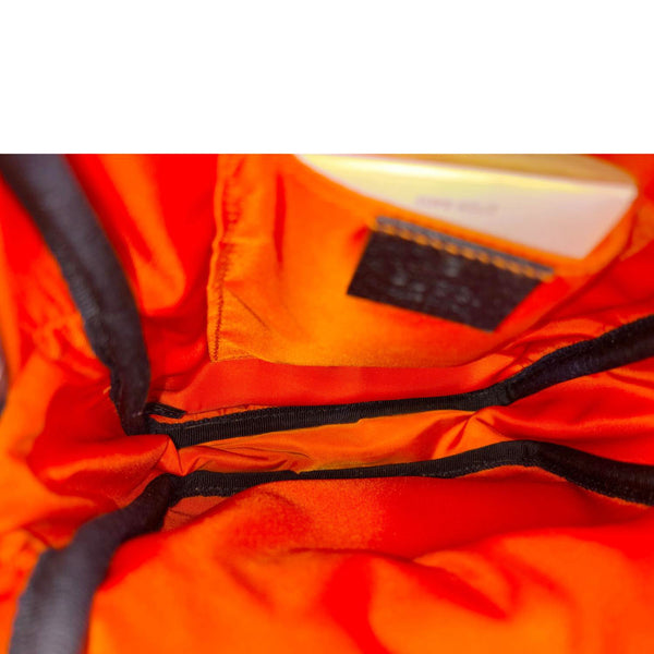 GUCCI Off The Grid Nylon Monogram Shoulder Bag Orange 625850