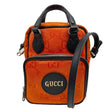 GUCCI Off The Grid Nylon Monogram Shoulder Bag Orange 625850