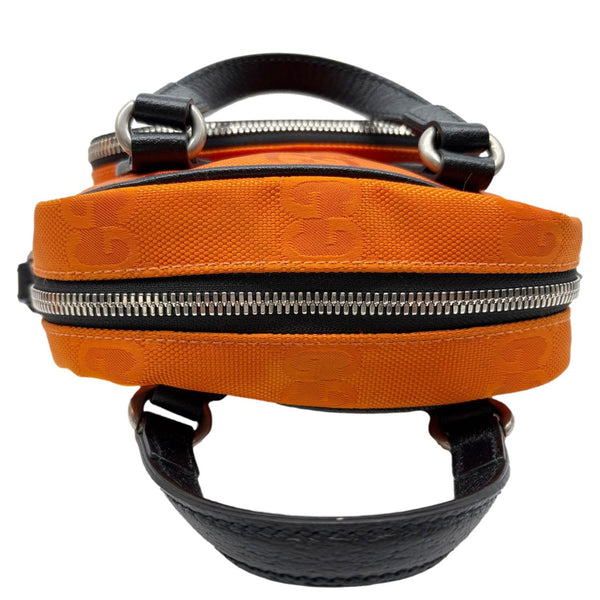 GUCCI Off The Grid Nylon Monogram Shoulder Bag Orange 625850