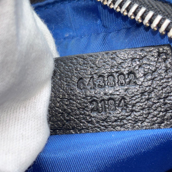 GUCCI Off The Grid Mini GG Nylon Crossbody Bag Blue 643882
