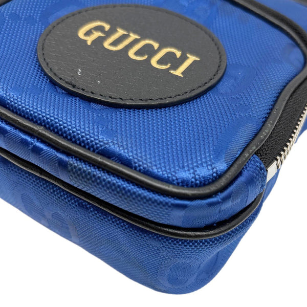 GUCCI Off The Grid Mini GG Nylon Crossbody Bag Blue 643882