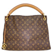 LOUIS VUITTON Artsy MM Monogram Canvas Hobo Shoulder Bag Brown