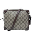 GUCCI GG Supreme Monogram Canvas Shoulder Bag Beige 626363