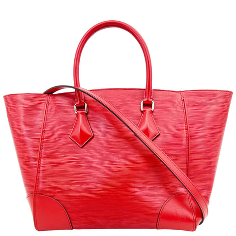 LOUIS VUITTON Phenix MM Epi Leather Shoulder Bag Red