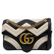 GUCCI GG Marmont Medium Matelasse Leather Shoulder Bag Black 443496