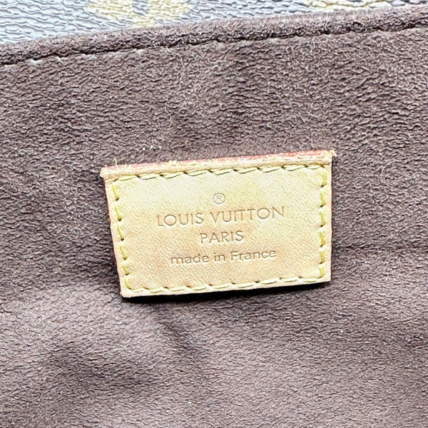 LOUIS VUITTON Metis Pochette Monogram Canvas Crossbody Bag Brown