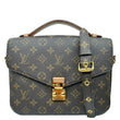 LOUIS VUITTON Metis Pochette Monogram Canvas Crossbody Bag Brown