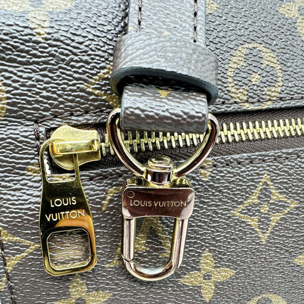 LOUIS VUITTON Metis Pochette Monogram Canvas Crossbody Bag Brown