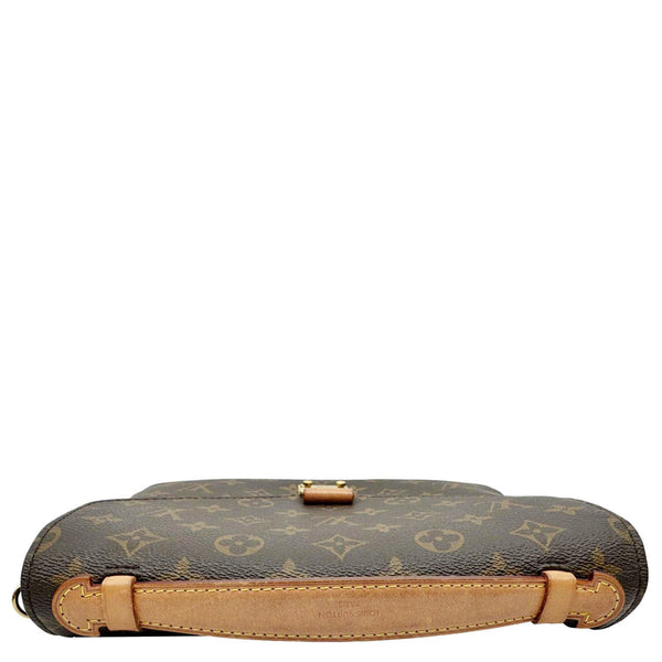 LOUIS VUITTON Metis Pochette Monogram Canvas Crossbody Bag Brown