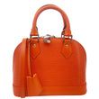 LOUIS VUITTON Alma BB  Epi Leather Crossbody Bag Orange