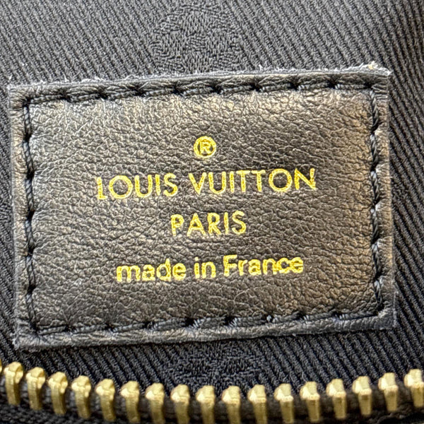 LOUIS VUITTON Over The Moon Bubblegram Calfskin Leather Crossbody Bag Black