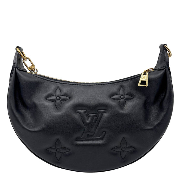 LOUIS VUITTON Over The Moon Bubblegram Calfskin Leather Crossbody Bag Black