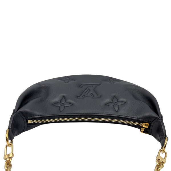 LOUIS VUITTON Over The Moon Bubblegram Calfskin Leather Crossbody Bag Black