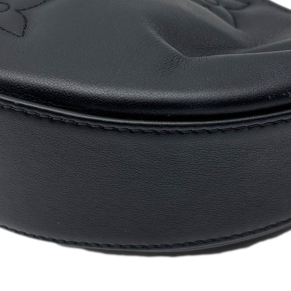 LOUIS VUITTON Over The Moon Bubblegram Calfskin Leather Crossbody Bag Black