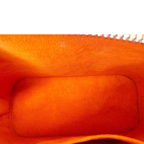 LOUIS VUITTON Alma BB  Epi Leather Crossbody Bag Orange