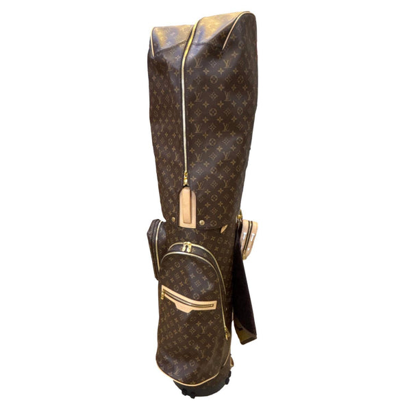 LOUIS VUITTON Monogram Canvas Golf Bag Brown