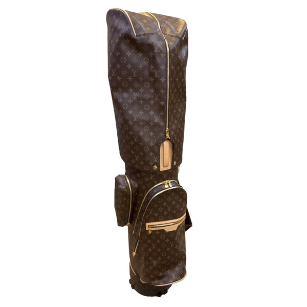 LOUIS VUITTON Monogram Canvas Golf Bag Brown