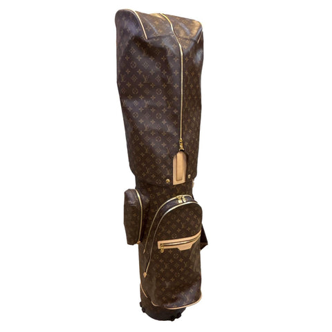LOUIS VUITTON Monogram Canvas Golf Bag Brown