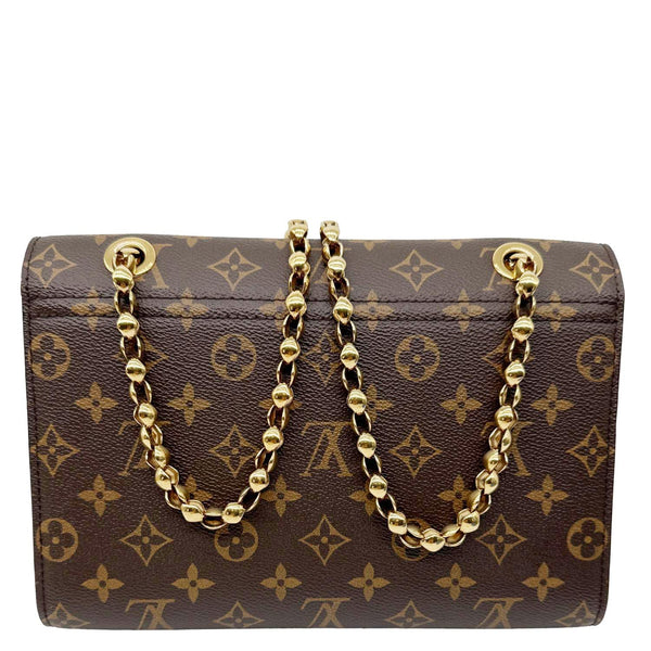 LOUIS VUITTON Victoire Monogram Canvas Crossbody Bag Cerise