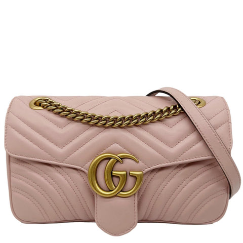 GUCCI GG marmont leather bag 443497